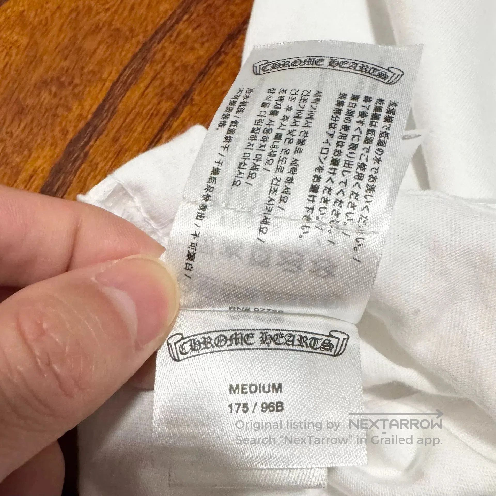 Chrome Hearts chrome hearts white beijing limited edition t. Size US M / EU 48-50 / 2 - 8 Thumbnail