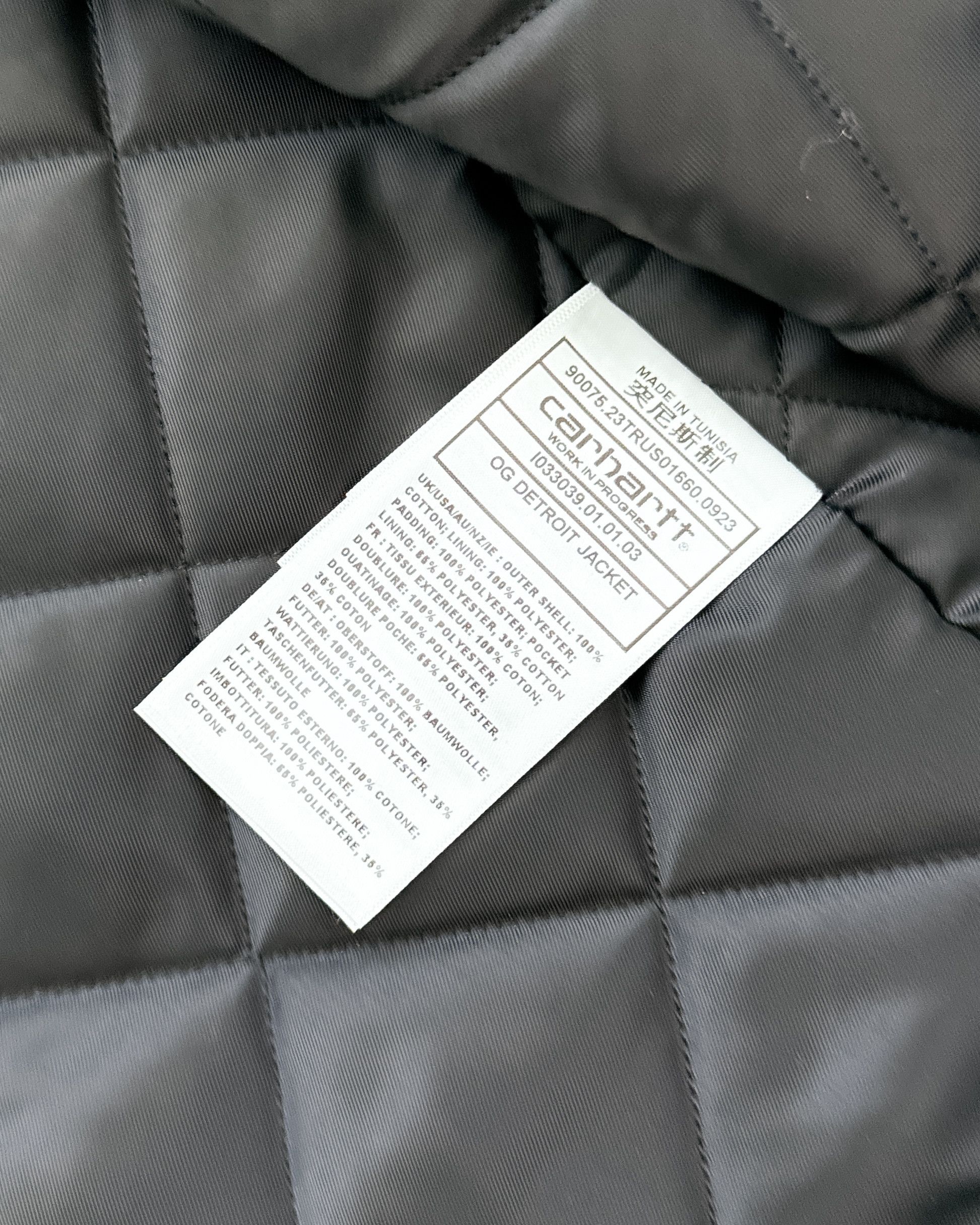 Carhartt Wip Carhartt WIP OG Detroit Jacket Denim Dark Wash Men's 2XL Size US XXL / EU 58 / 5 - 4 Thumbnail