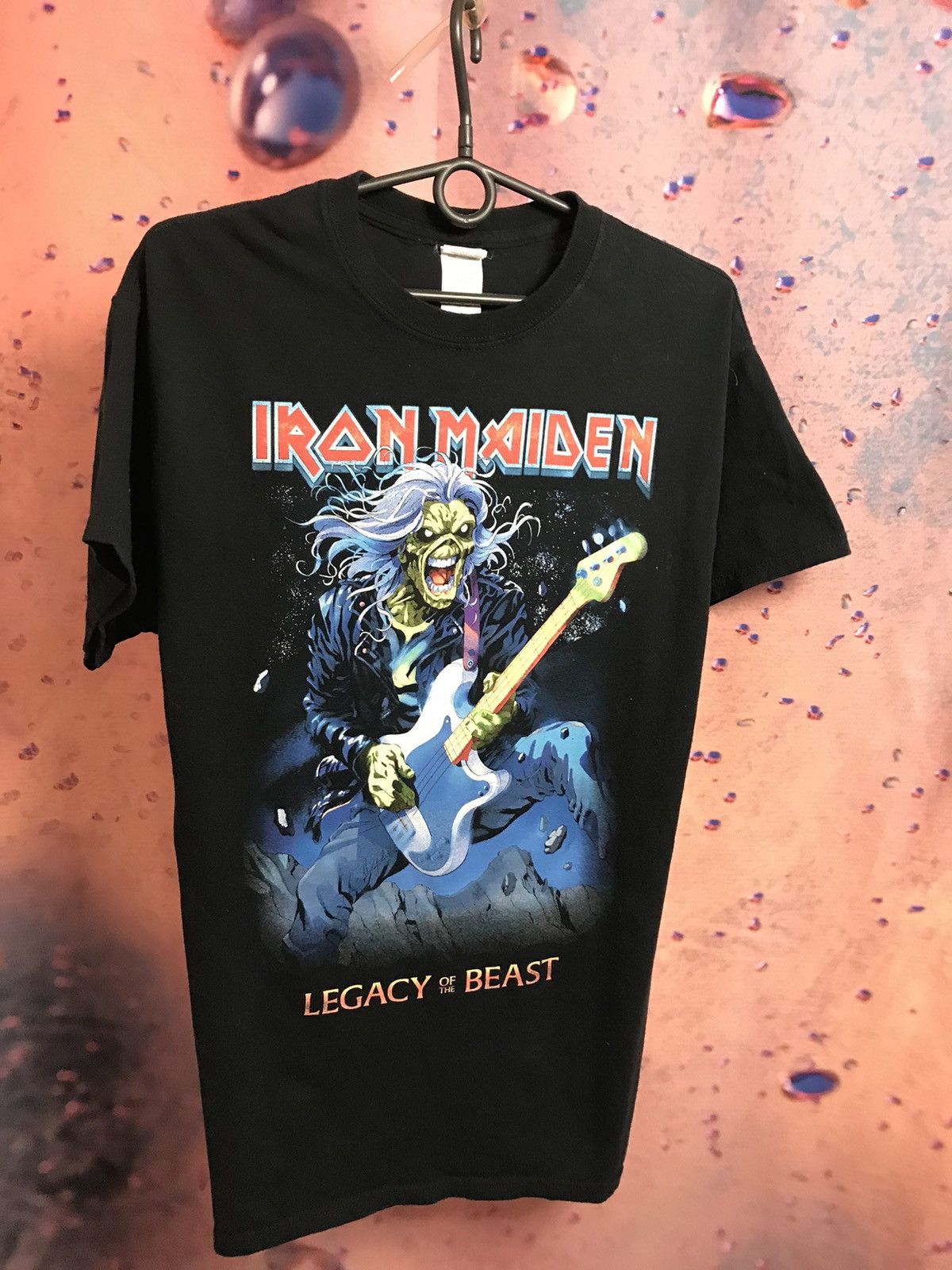 Band Tees × Iron Maiden × Vintage Vintage Iron Maiden band rock tee Size US M / EU 48-50 / 2 - 2 Thumbnail