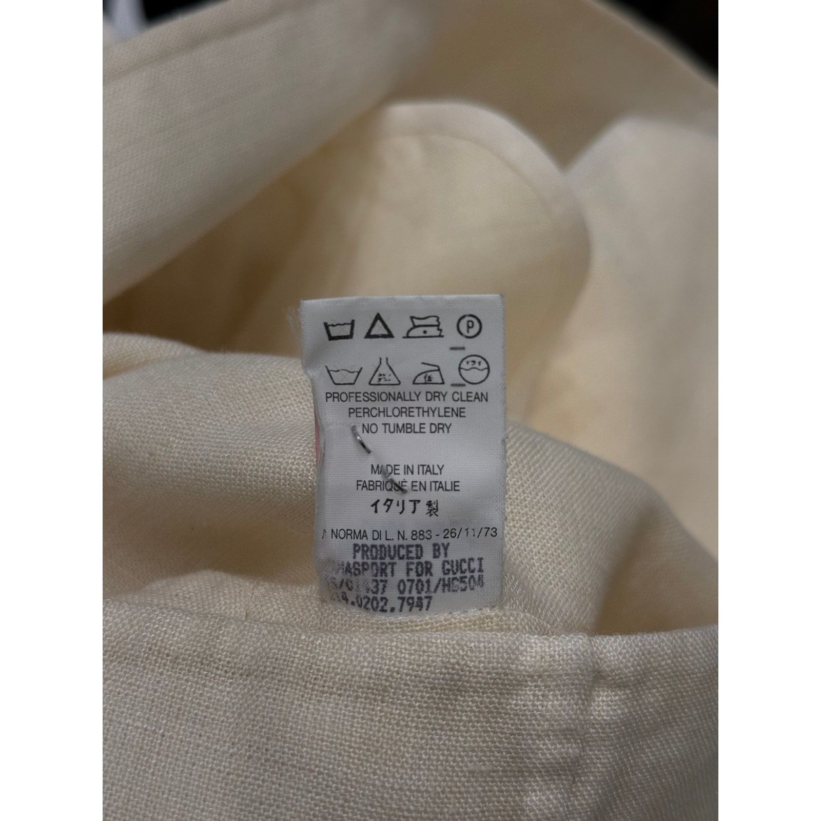 Gucci 1996 Gucci by Tom Ford caban linen coat Size M / US 6-8 / IT 42-44 - 11 Thumbnail