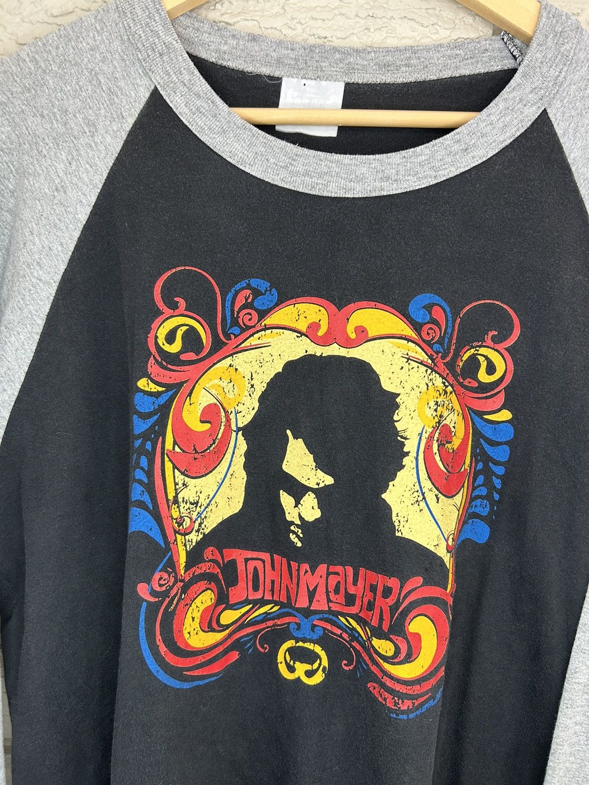 Band Tees × Vintage Vintage John Mayer Graphic Long Sleeve Shirt Size US L / EU 52-54 / 3 - 4 Thumbnail