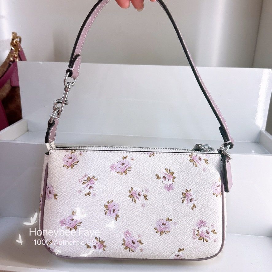 Coach Nolita 19 With Floral Print CAL24 Size ONE SIZE - 3 Thumbnail