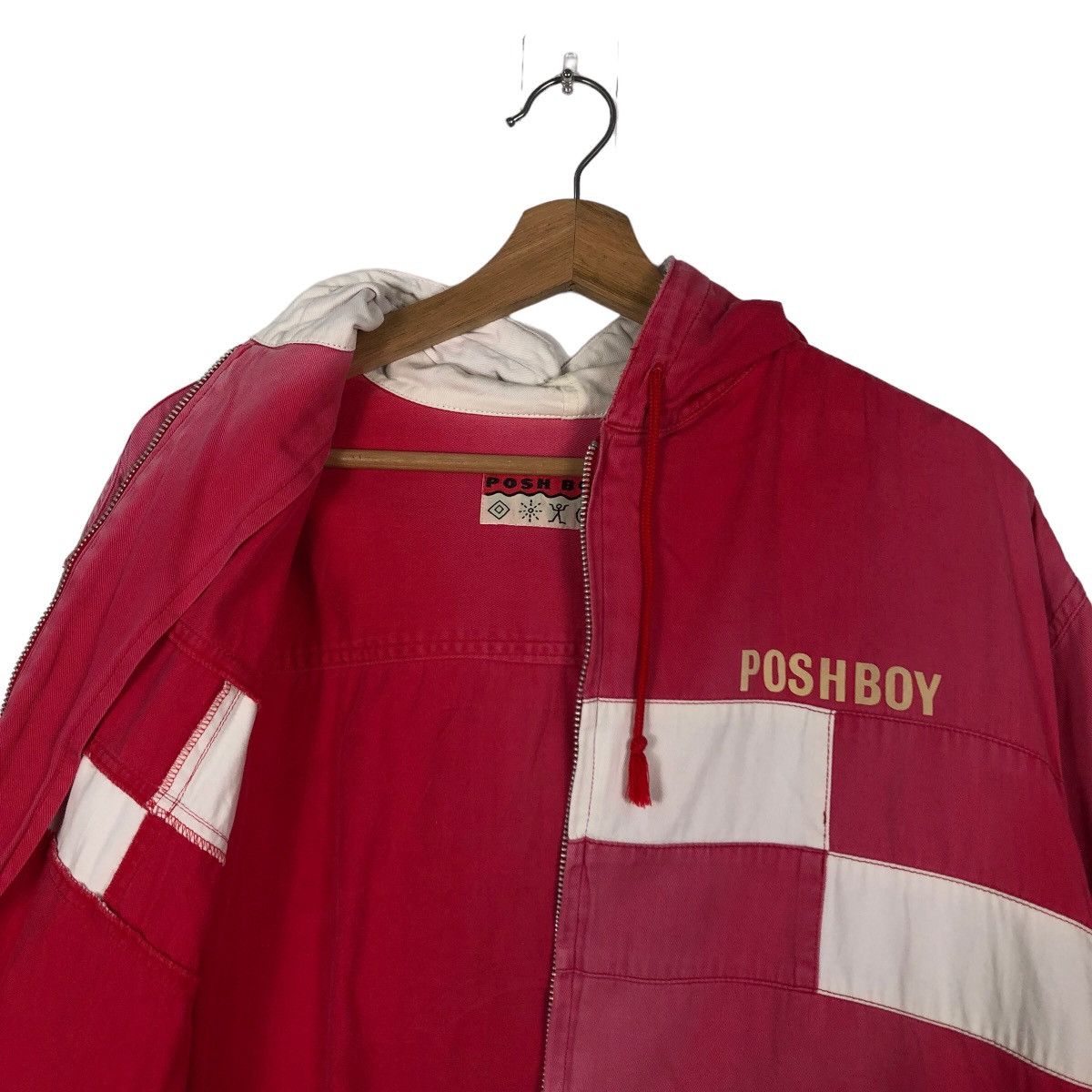 Japanese Brand 🔥Rare Sun Faded Design Poshboy Jacket Big Logo Size US M / EU 48-50 / 2 - 11 Thumbnail