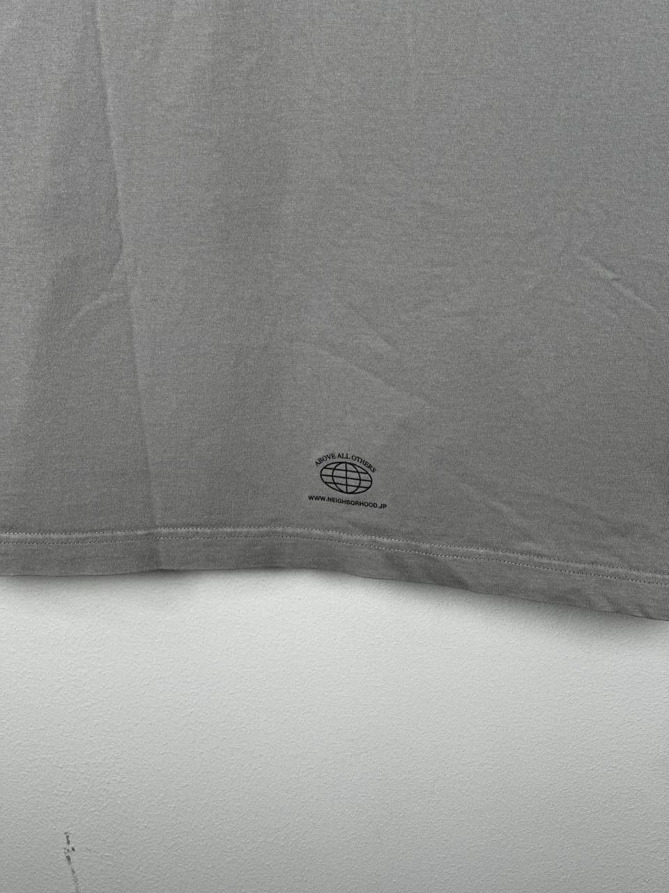 Neighborhood Neighborhood Grey Streetwear Big Logo T Shirt Size US L / EU 52-54 / 3 - 16 Thumbnail