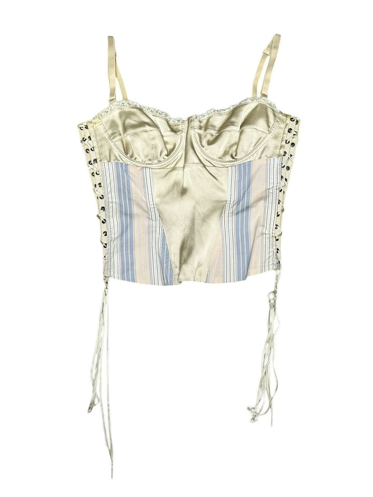 Dolce & Gabbana 00s Lace Up Corset Size S / US 4 / IT 40 - 1 Thumbnail
