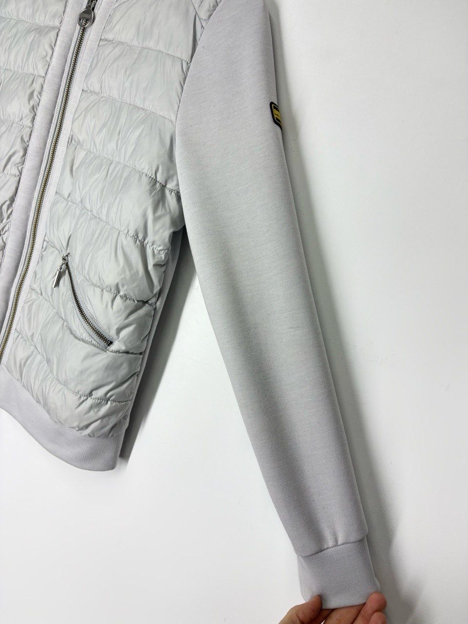 Barbour Barbour International Women’s Quilted Bomber Jacket Size L / US 10 / IT 46 - 7 Thumbnail
