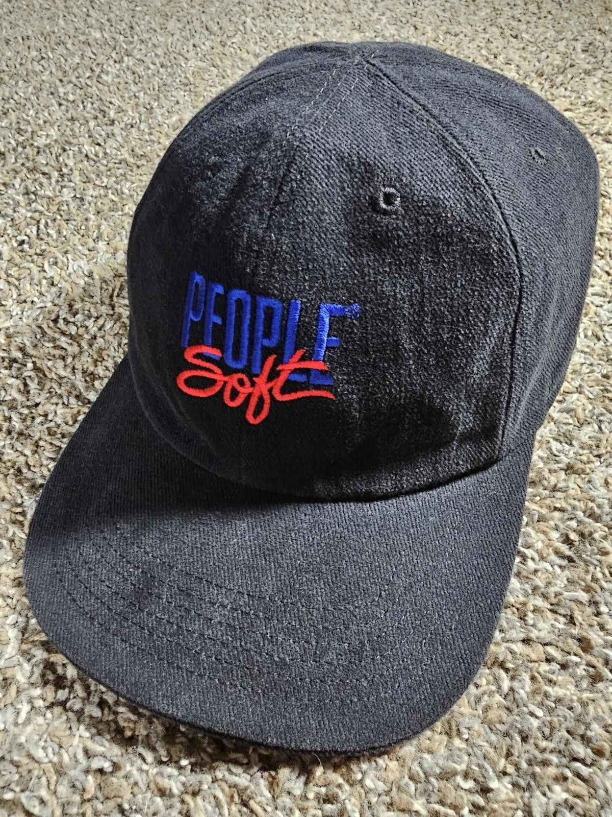 Designer Vintage PeopleSoft Reversible Strapback Hat Y2K Oracle Size ONE SIZE - 1 Thumbnail