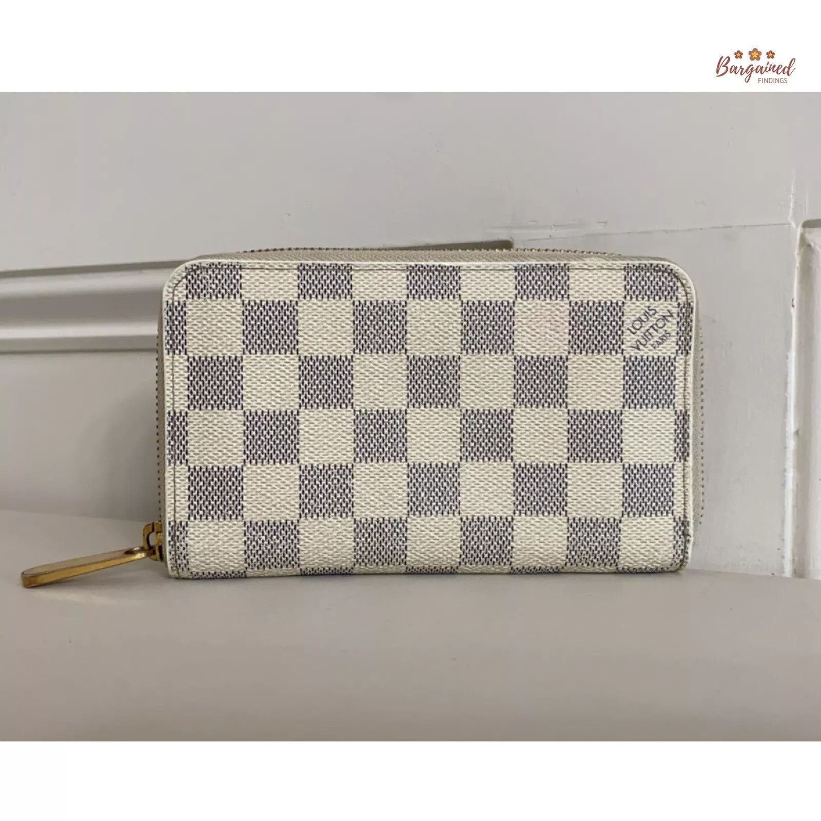 Louis Vuitton Louis Vuitton Damier Azur Leather Zippy Compact Wallet Size ONE SIZE - 3 Thumbnail