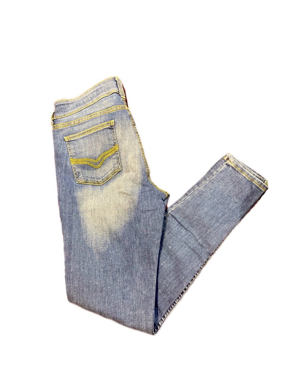 Harley Davidson Harley Davidson Classic Blue Women's Skinny Mid-Rise Jeans Size 30" / US 8 / IT 44 - 5 Thumbnail