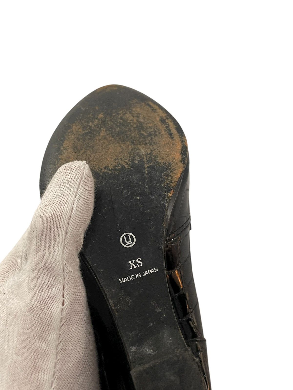 Undercover Undercover AW08 "Unrealrealclothes" crocodile wedge shoes Size US 7 / IT 37 - 4 Thumbnail