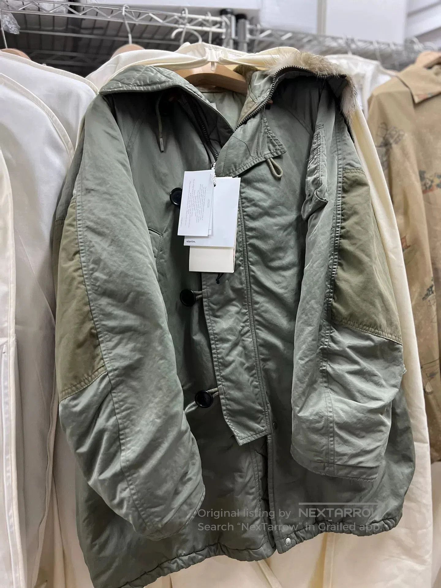 Visvim visvim wmv valdez coat in olive green. Size US S / EU 44-46 / 1 - 1 Thumbnail