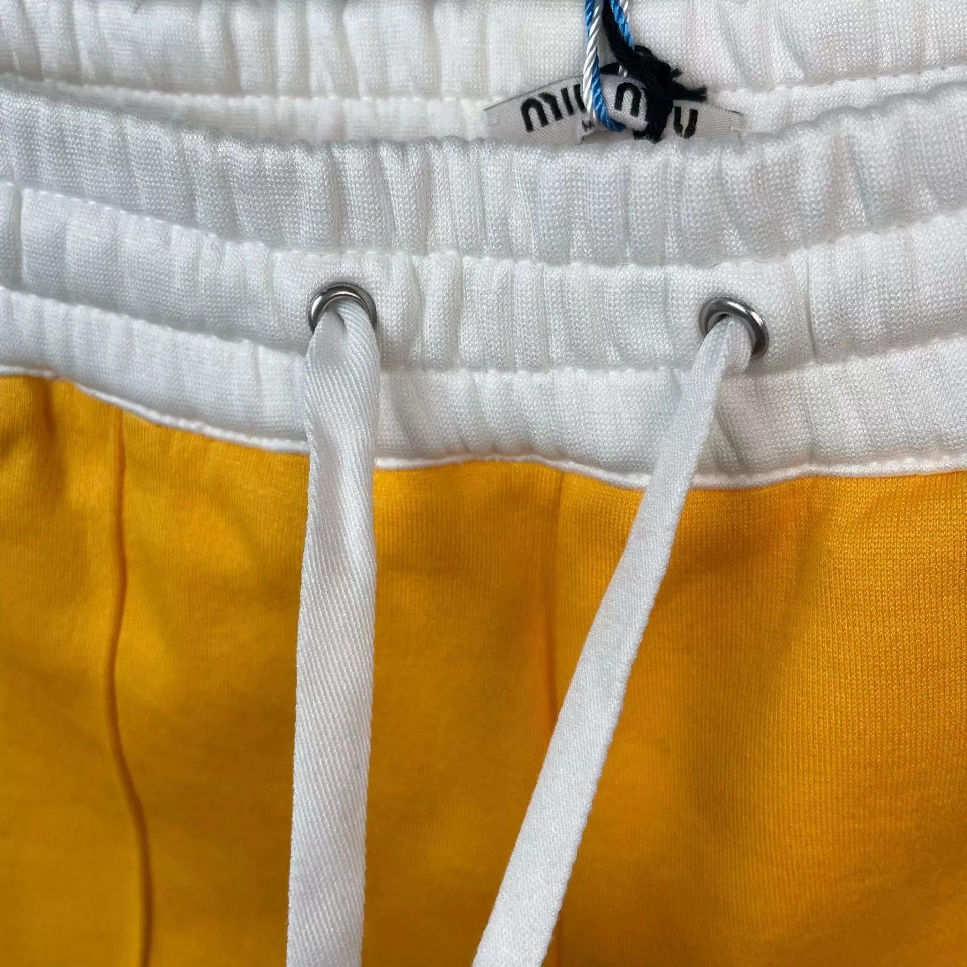 Miu Miu MIU MIU yellow pants S new with tags Size 26" / US 2 / IT 38 - 8 Thumbnail