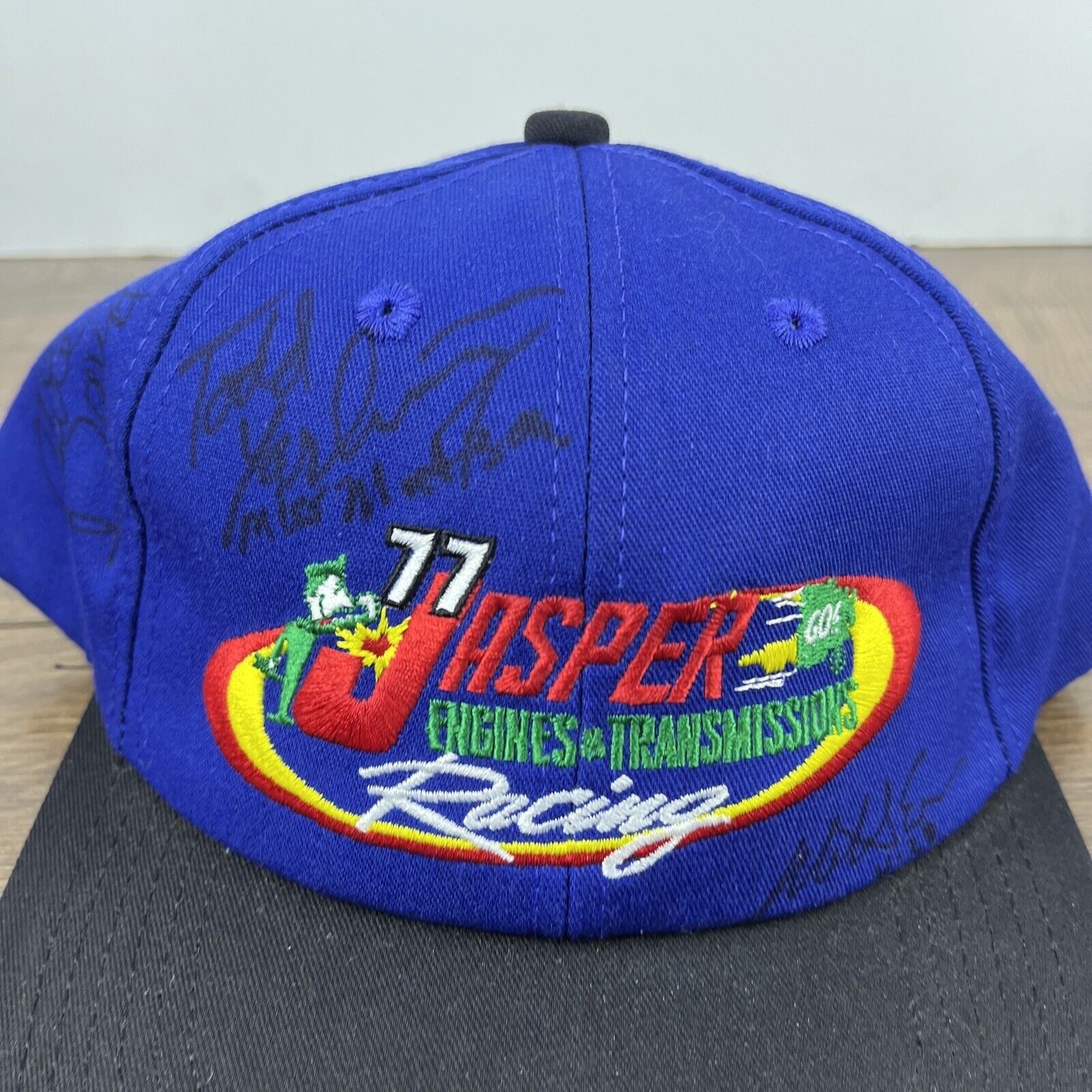 Other Jasper Engines & Transmissions Hat 77 Blue Hat Adjustable Ad Size ONE SIZE - 7 Thumbnail