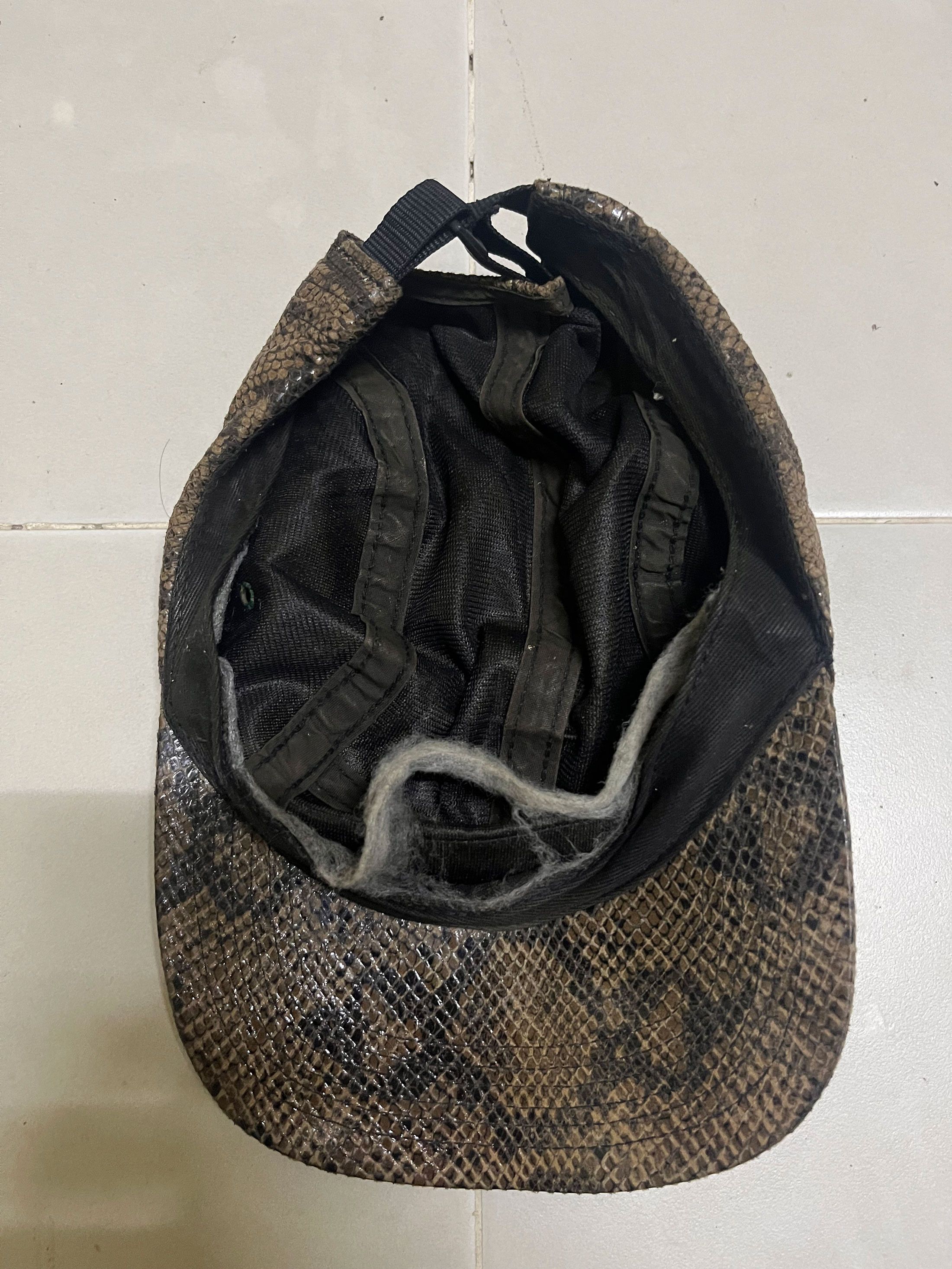 Supreme Supreme Snakekin 5 Panel Headwear Cap Size ONE SIZE - 3 Thumbnail