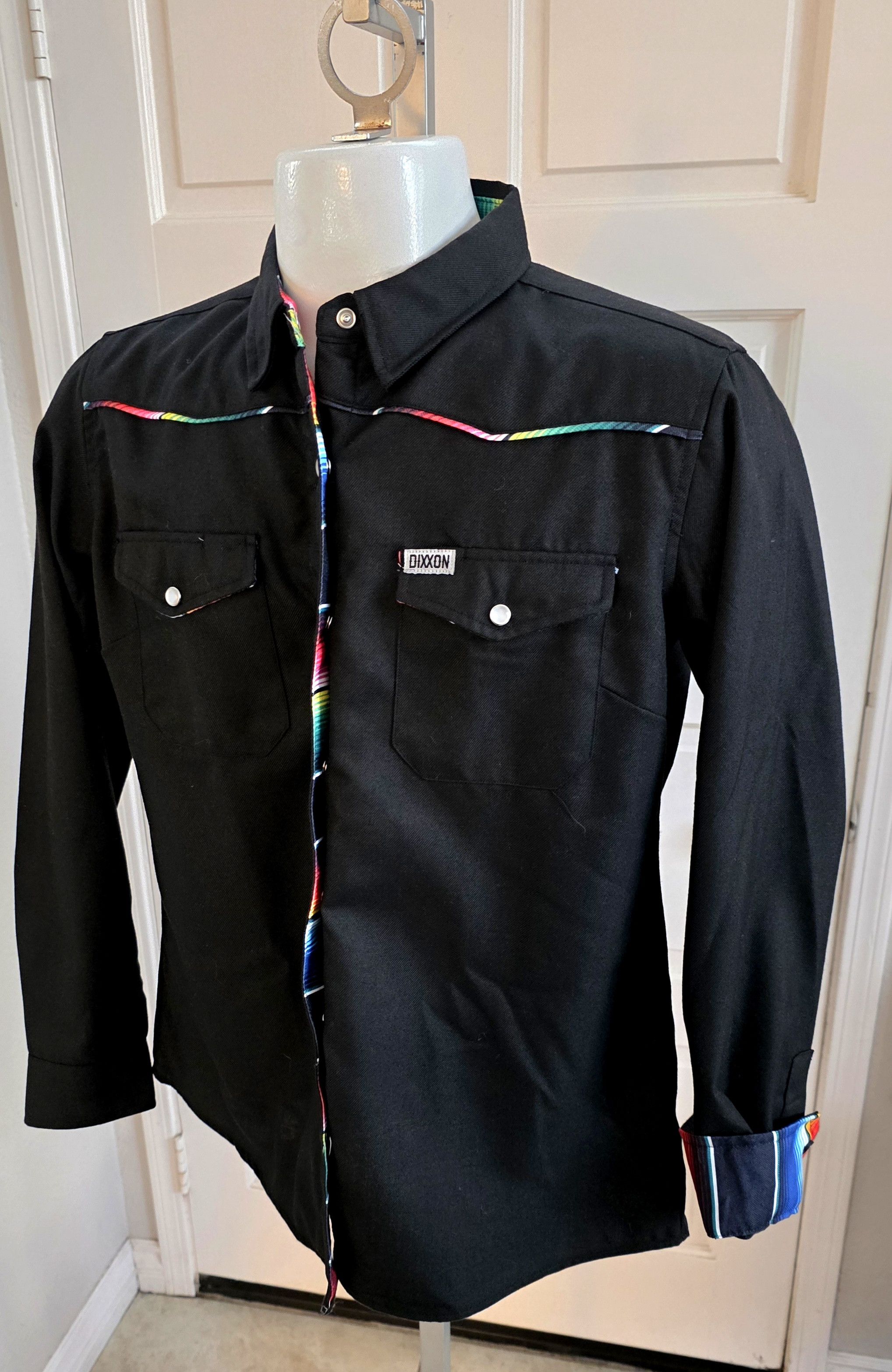 Dixxon DIXXON Flannel Company "The Mariachi" Pearl Snap Large women Size L / US 10 / IT 46 - 4 Thumbnail