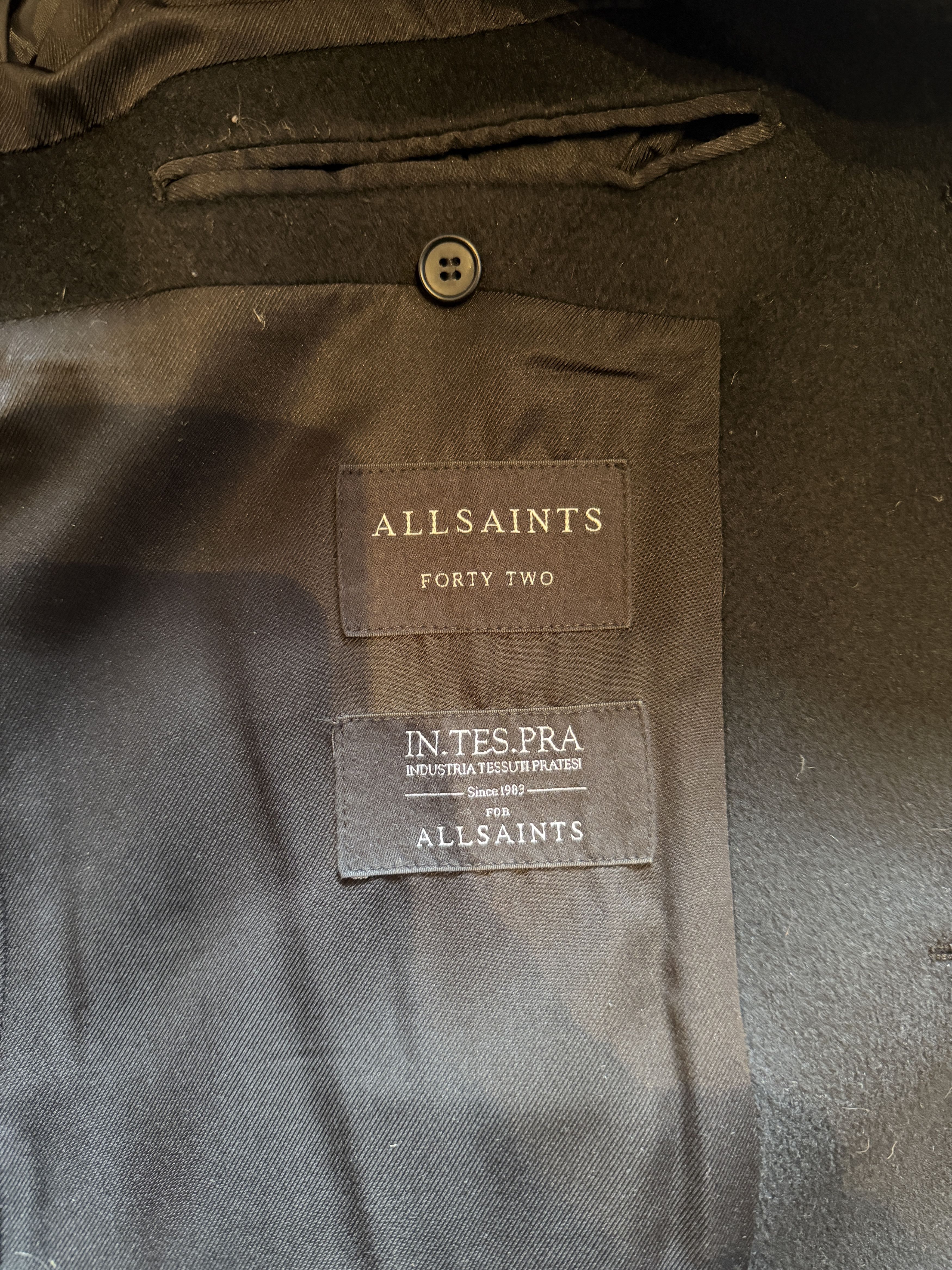 Allsaints All Saints Wool Peacoat Size US XS / EU 42 / 0 - 6 Thumbnail