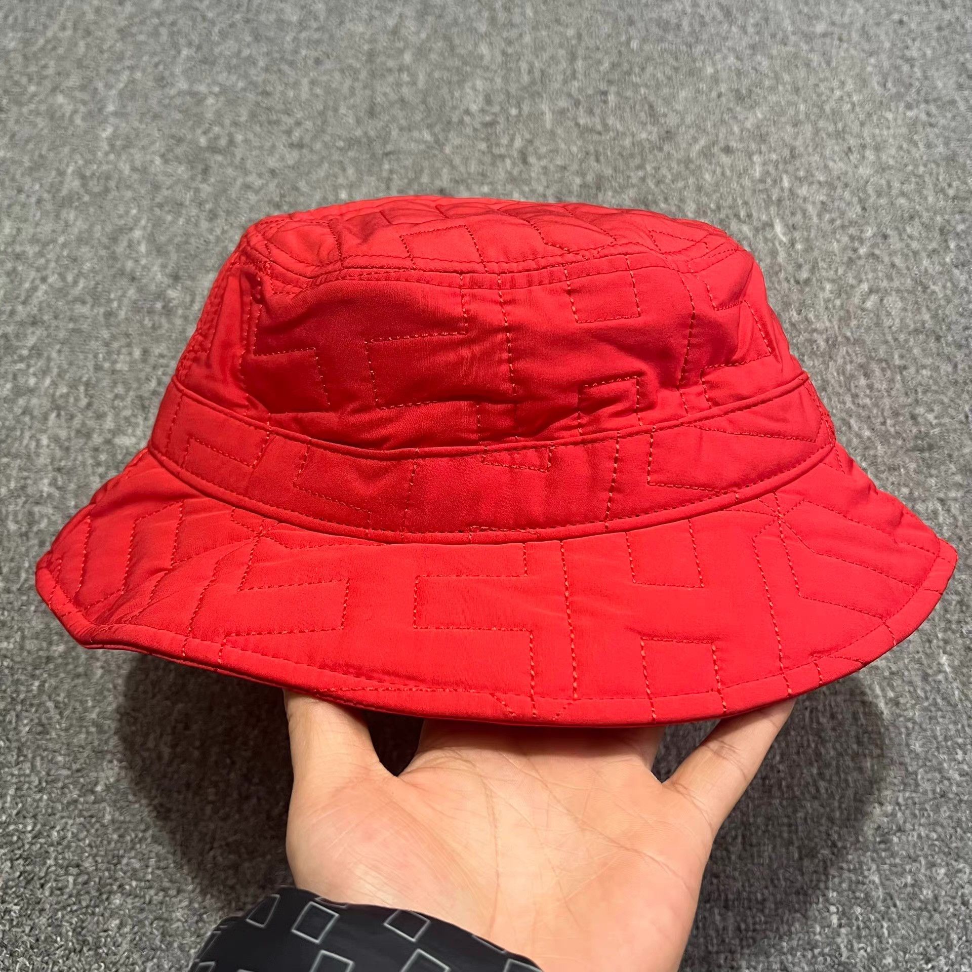 Honor the Gift HonorTheGift Quilted Single-Line Embroidered Bucket Hat Q7 Size ONE SIZE - 6 Thumbnail