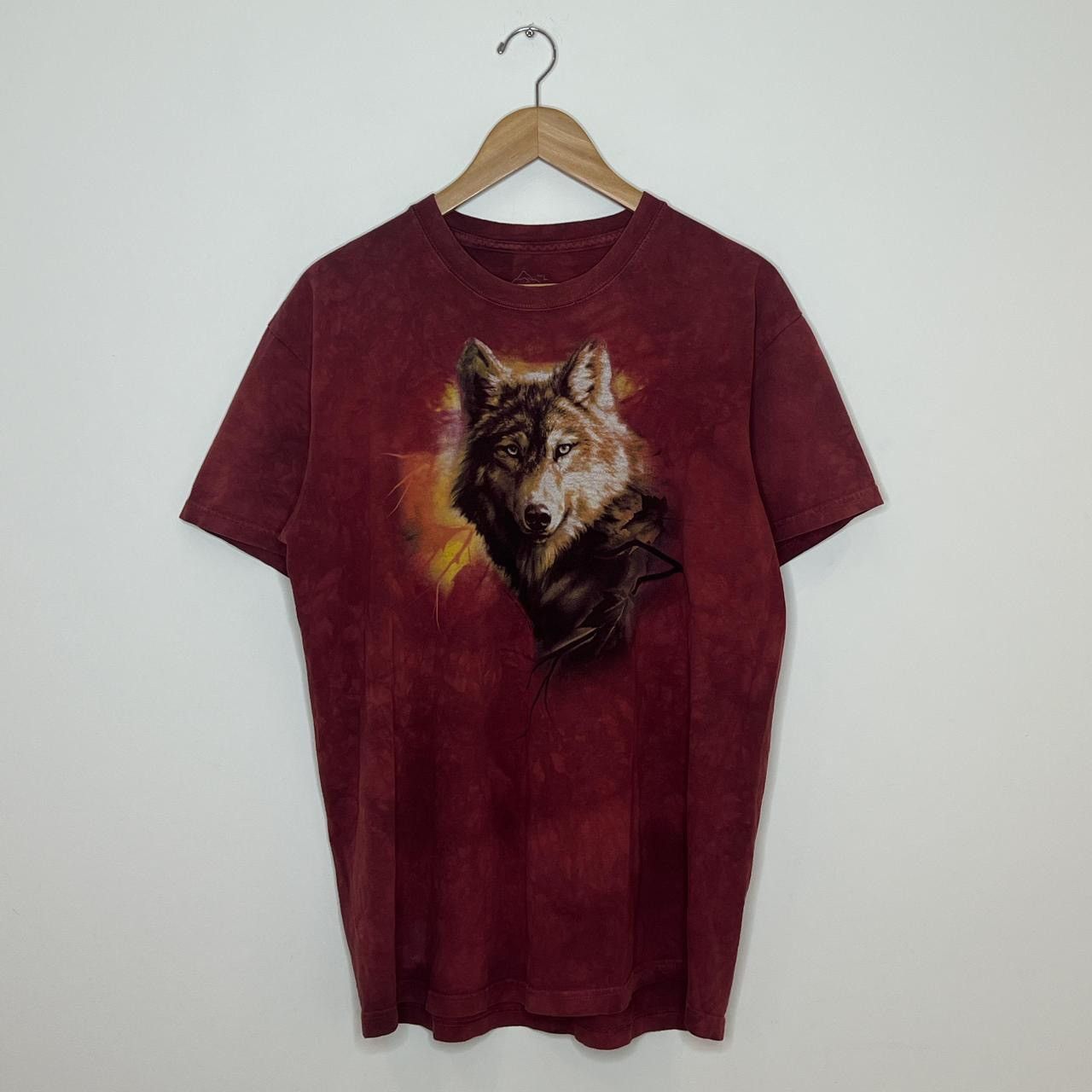 The Mountain y2k the mountain wolf tee shirt Size US L / EU 52-54 / 3 - 1 Thumbnail