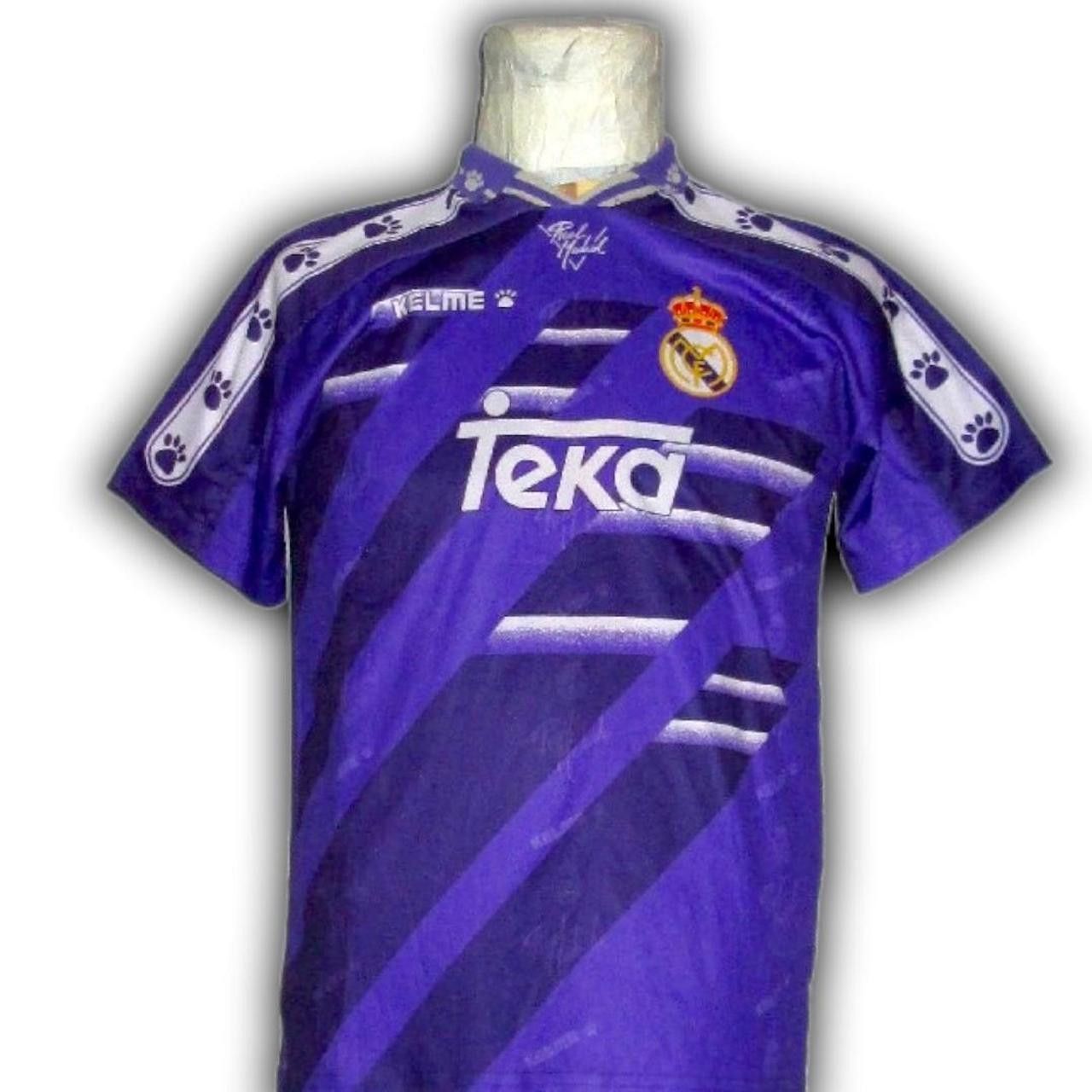Other Real Madrid Spain 1994 1995 1996 Away Shirt Jersey Size US S / EU 44-46 / 1 - 4 Thumbnail