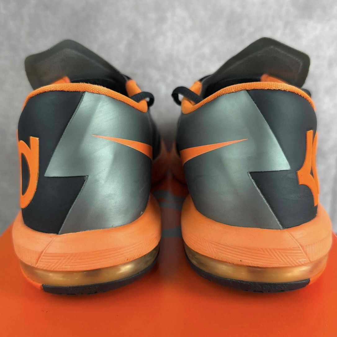 Nike Nike KD 6 Neutral Black Orange Size 8.5 599424-007 OG Rare Size US 8.5 / EU 41-42 - 6 Thumbnail