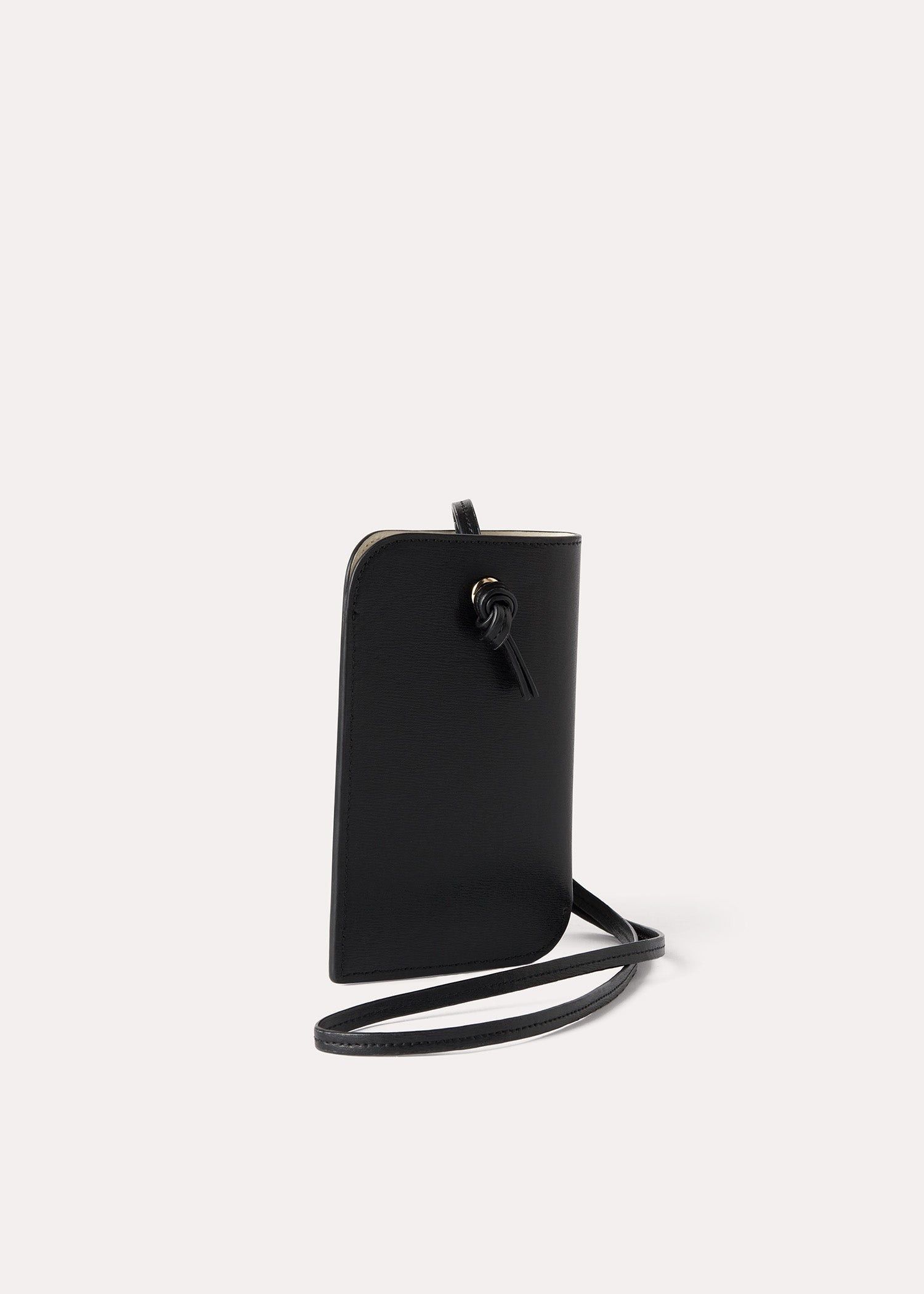 Toteme o1mle0525 Size: OS / Pocket Leather Pouch in Black Size ONE SIZE - 4 Thumbnail