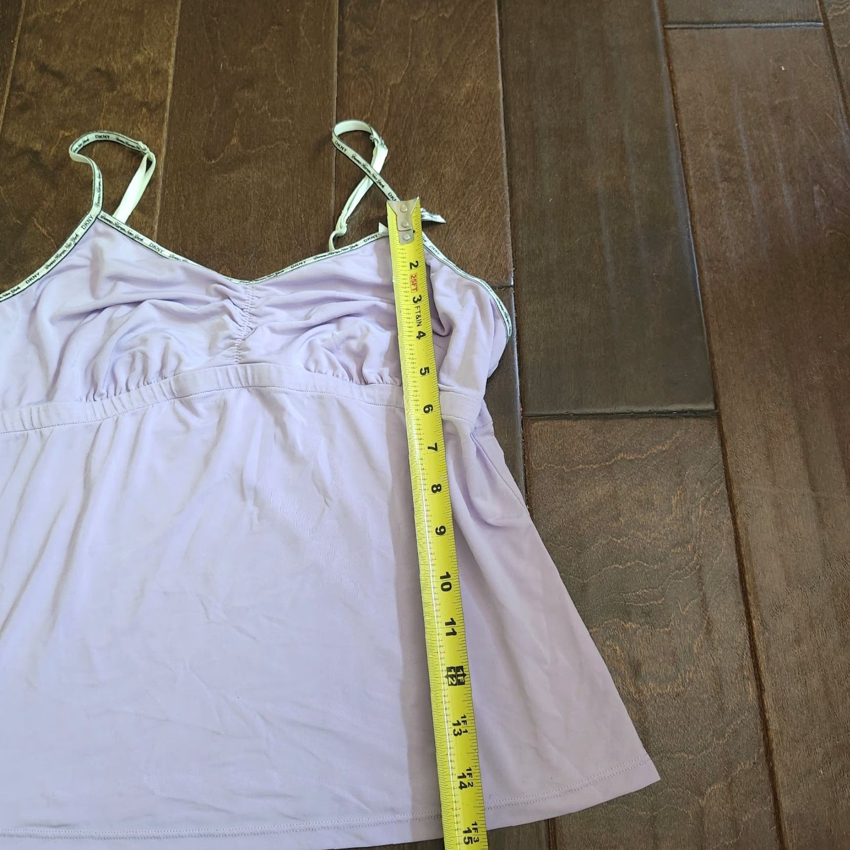 DKNY DKNY Junior Girl's Purple Tank Top - Size L - Sleeveless Round Neck Pullover Casual School Summer Spring Fall Girls Teens Purple Tank Top Size L / US 10 / IT 46 - 5 Thumbnail