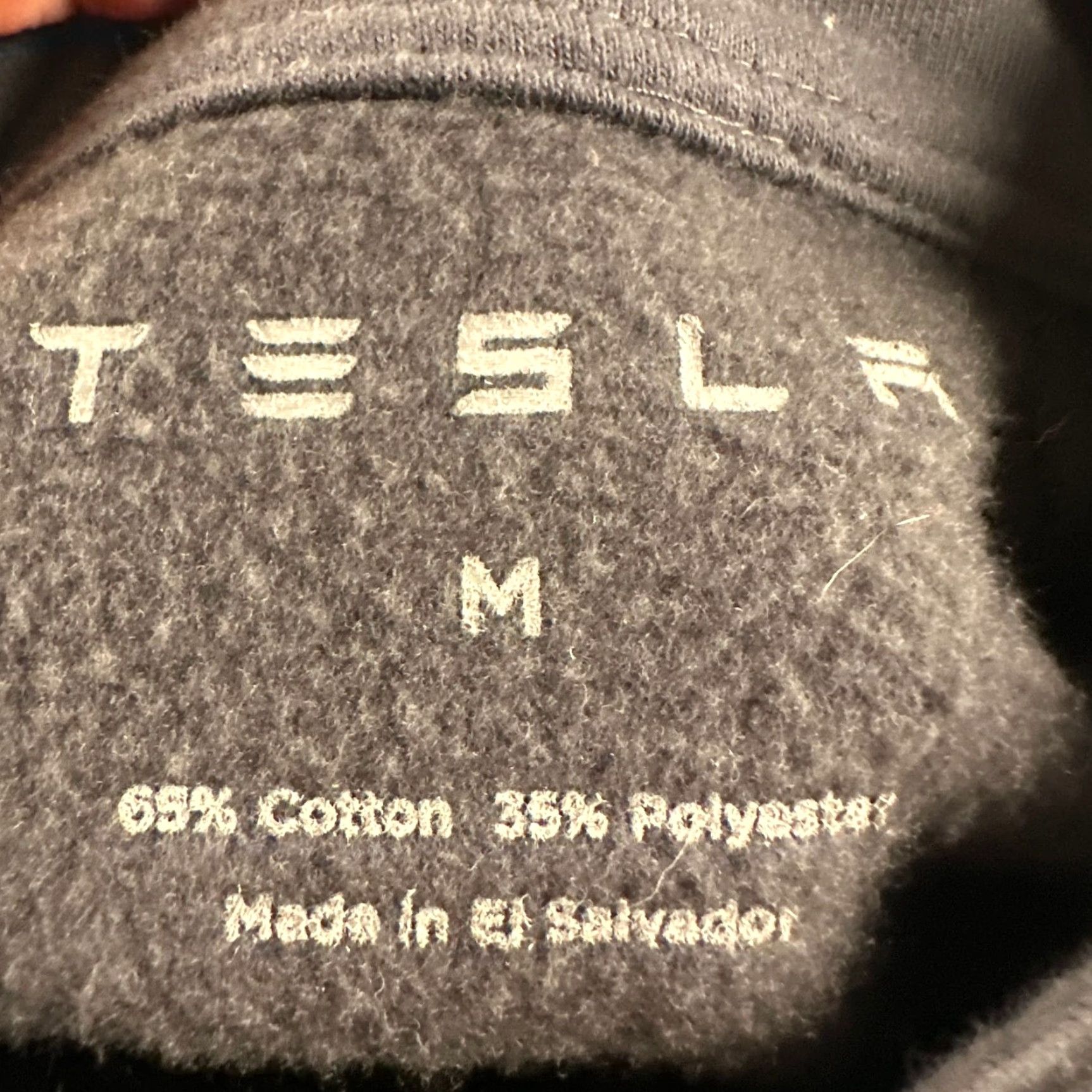 Vintage Tesla Pullover Mens M Quarter Zip Fleece Mock Neck Black Logo Fleece Lined Size US M / EU 48-50 / 2 - 3 Thumbnail