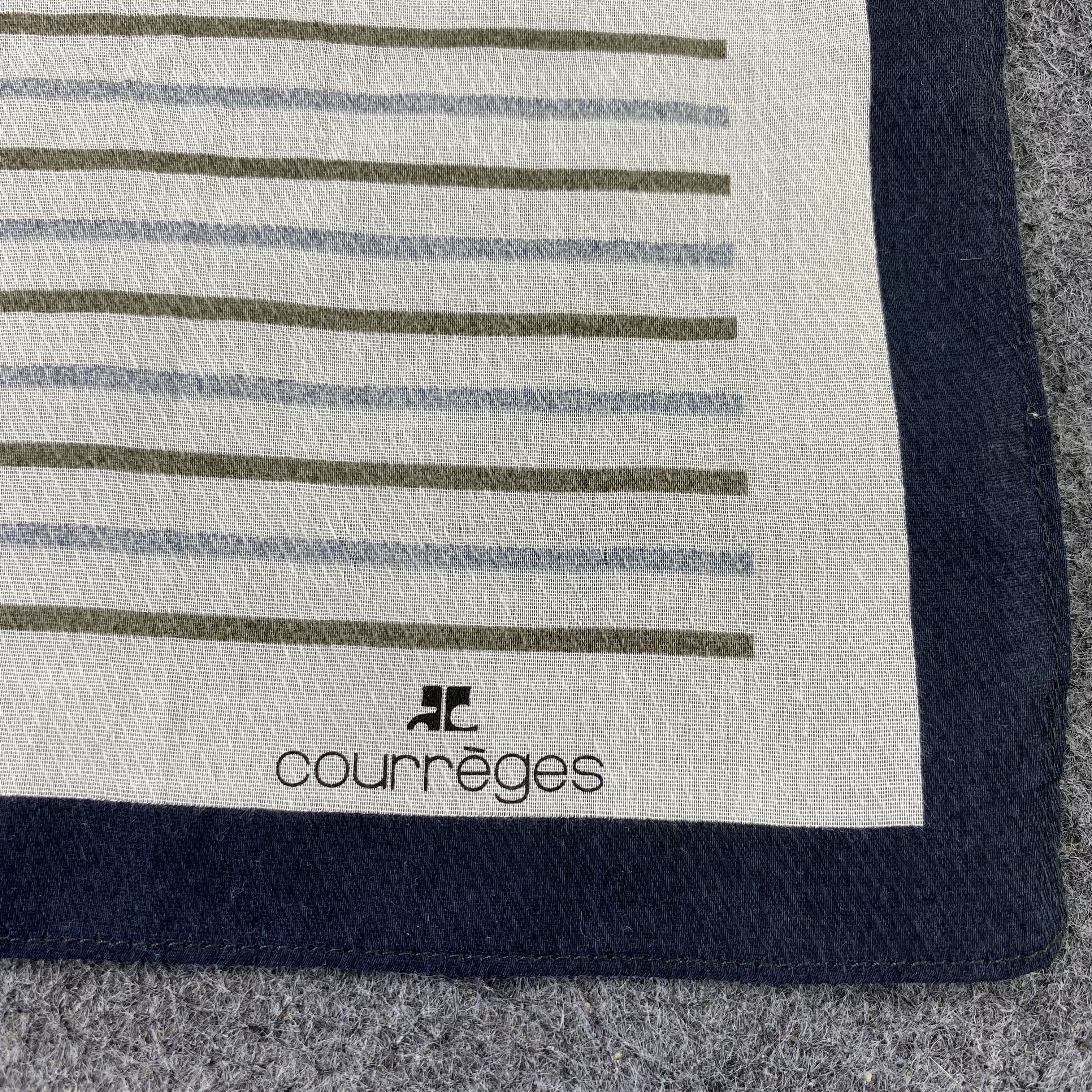 Courreges Courreges Handkerchief / Neckerchief / Bandana-B497 Size ONE SIZE - 5 Thumbnail
