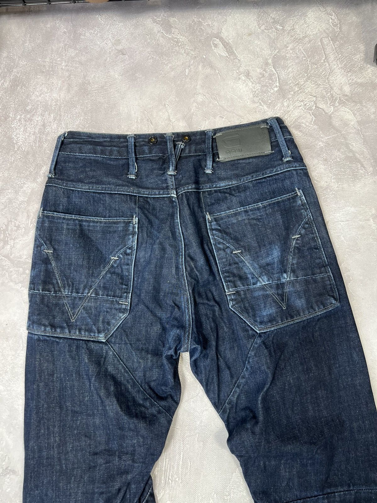 G-Star Vintage Flared G-Star Raw Distressed Baggy Pants Size US 33 - 5 Thumbnail