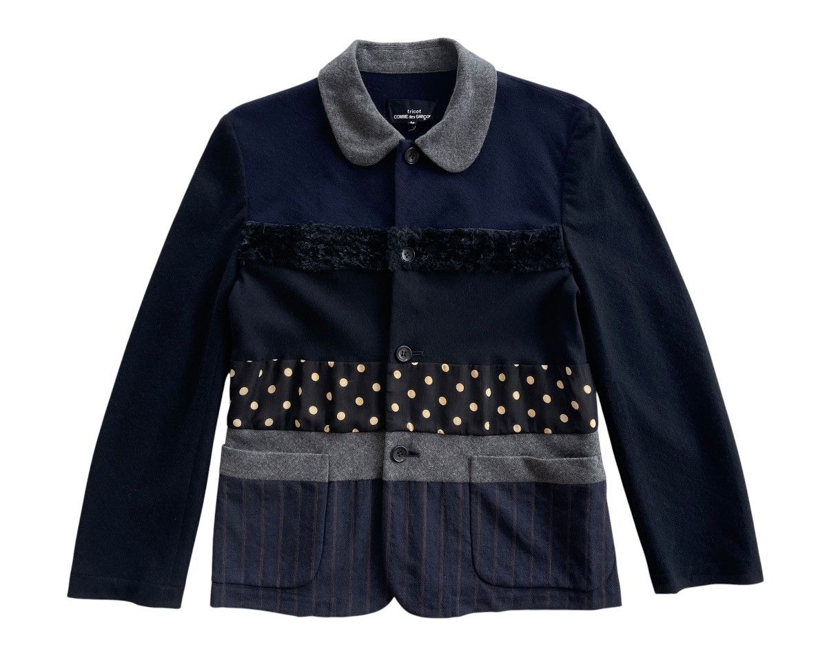 Tricot Comme des Garcons AD2000 Tricot Comme Des Garcons Polkadot Coat Size M / US 6-8 / IT 42-44 - 2 Thumbnail