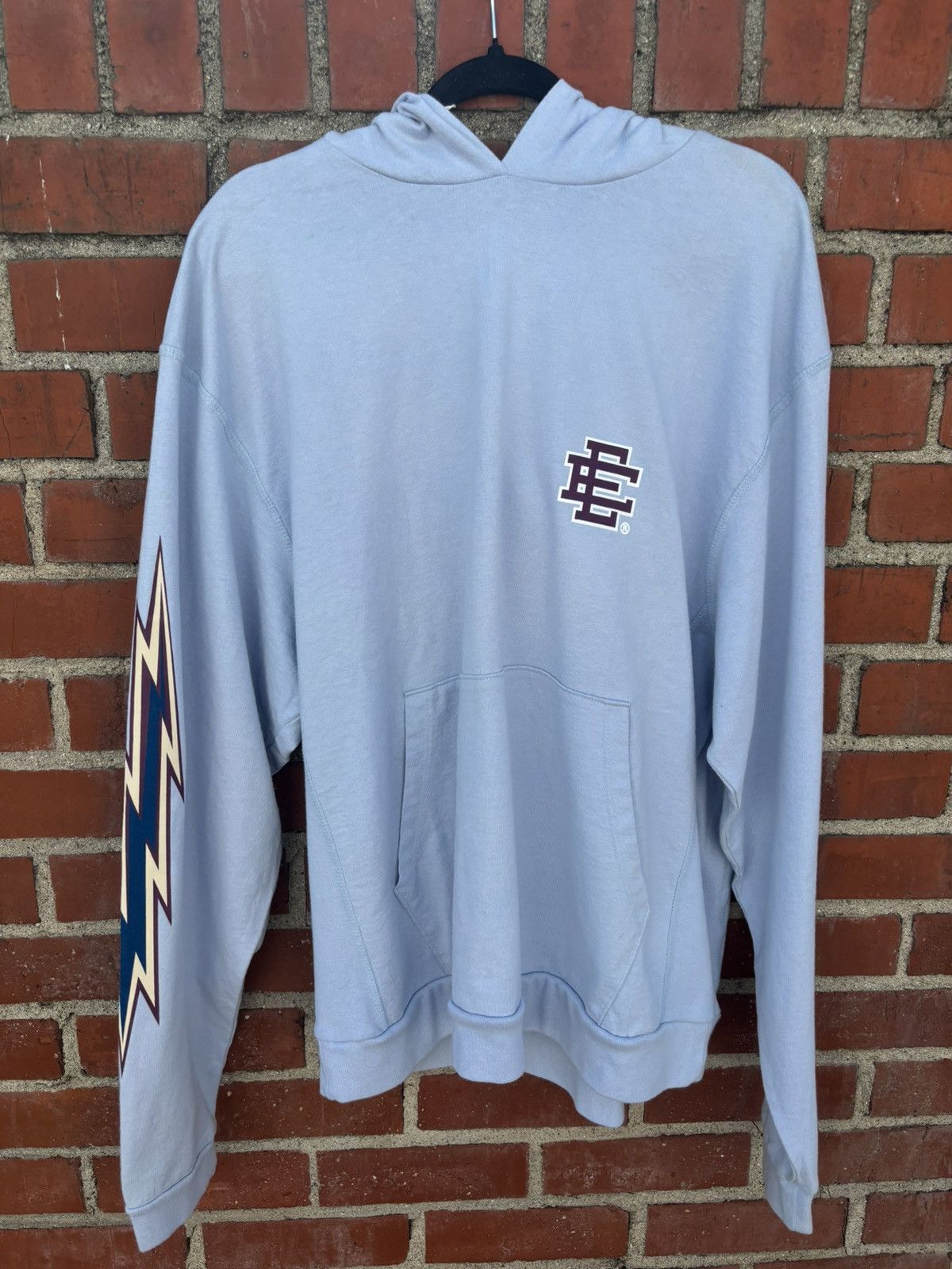 Eric Emanuel Eric Emmanuel Blue Bolt hoodie Size US S / EU 44-46 / 1 - 1 Thumbnail