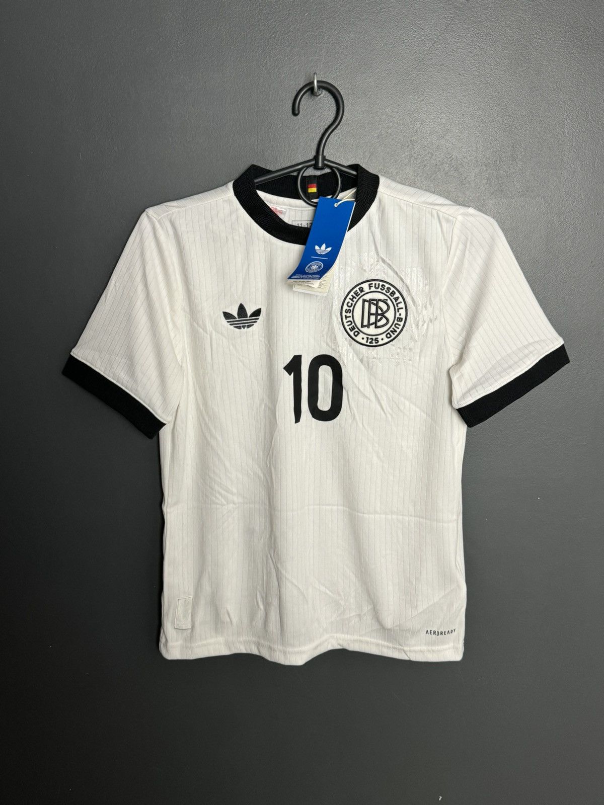 Adidas KIDS New Germany Anniversary 125 Musiala Football Jersey Size US XS / EU 42 / 0 - 2 Thumbnail