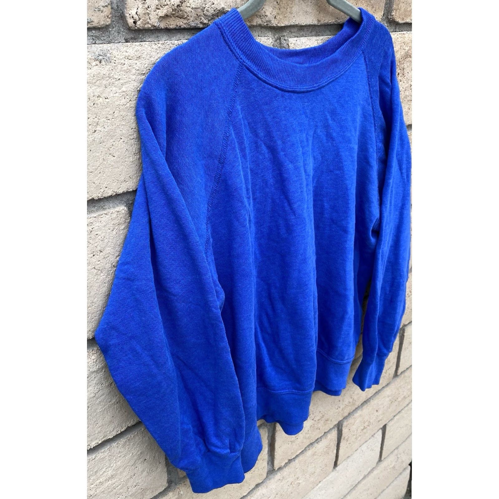 Gap VINTAGE Gap Sweatshirt Raglan Blue Cotton Blend L Men Pullover Jumper Shirt Grouped Keywords Size US L / EU 52-54 / 3 - 5 Thumbnail