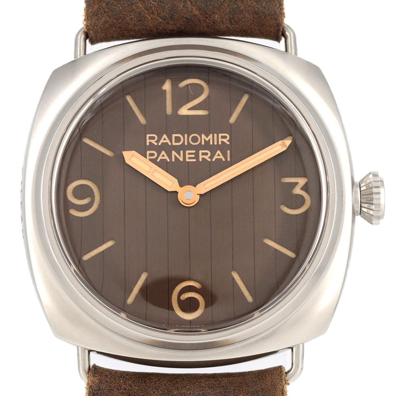 Panerai Panerai Panerai Radiomir EILEAN Stainless Steel Manual Metal Other PAM01243 DUTY FREE for USA Size ONE SIZE - 1 Thumbnail