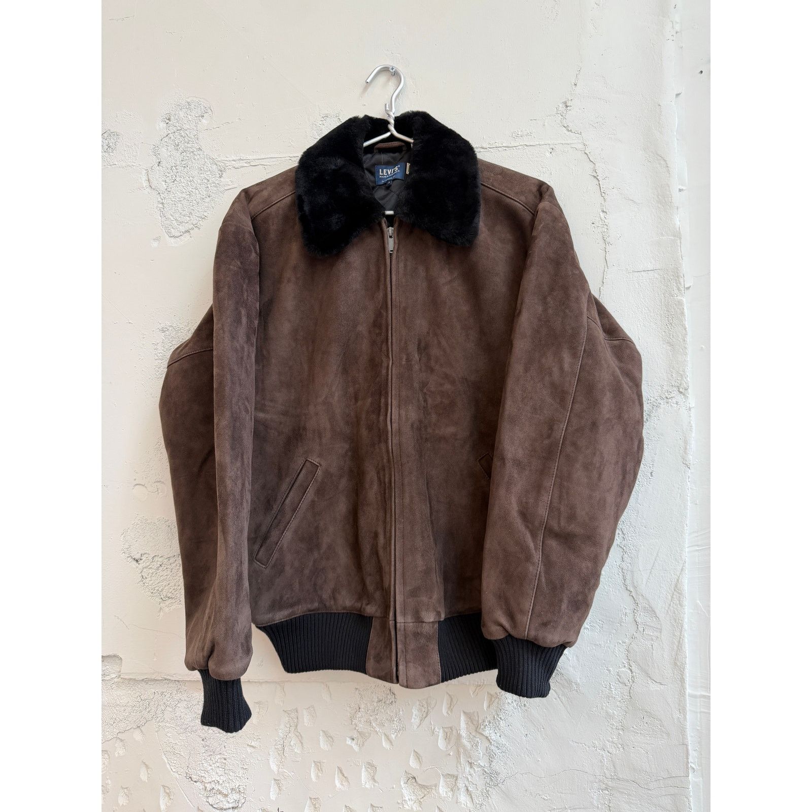 Levi's Made & Crafted LMC Levi's Made & Crafted Suede Bomber Jacket Size US S / EU 44-46 / 1 - 1 Thumbnail
