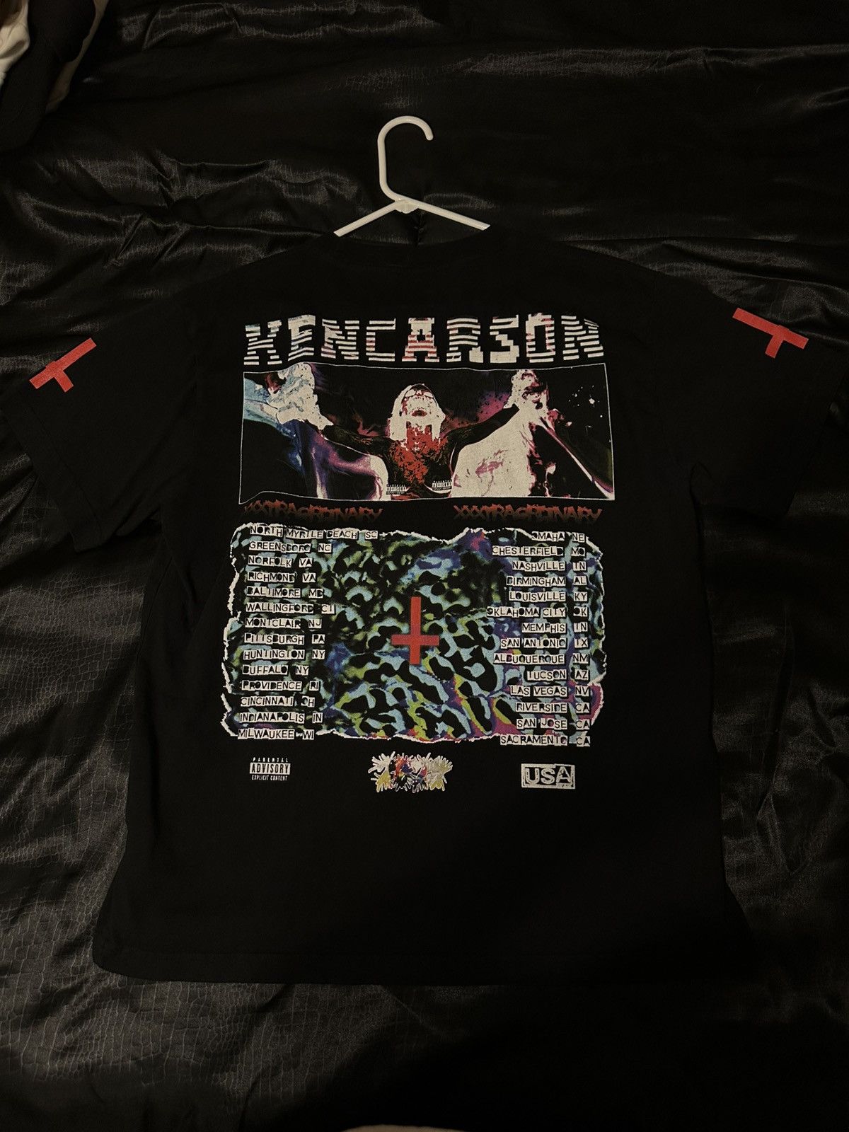 Ken Carson Ken Carson Tour tee Size US L / EU 52-54 / 3 - 2 Thumbnail
