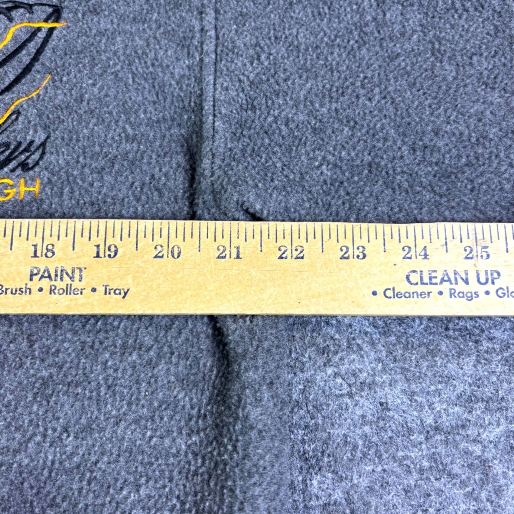 Vintage VINTAGE Legends Athletic Pittsburgh Steelers Fleece Quarter Zip Gray Mens M USA Size US M / EU 48-50 / 2 - 3 Thumbnail
