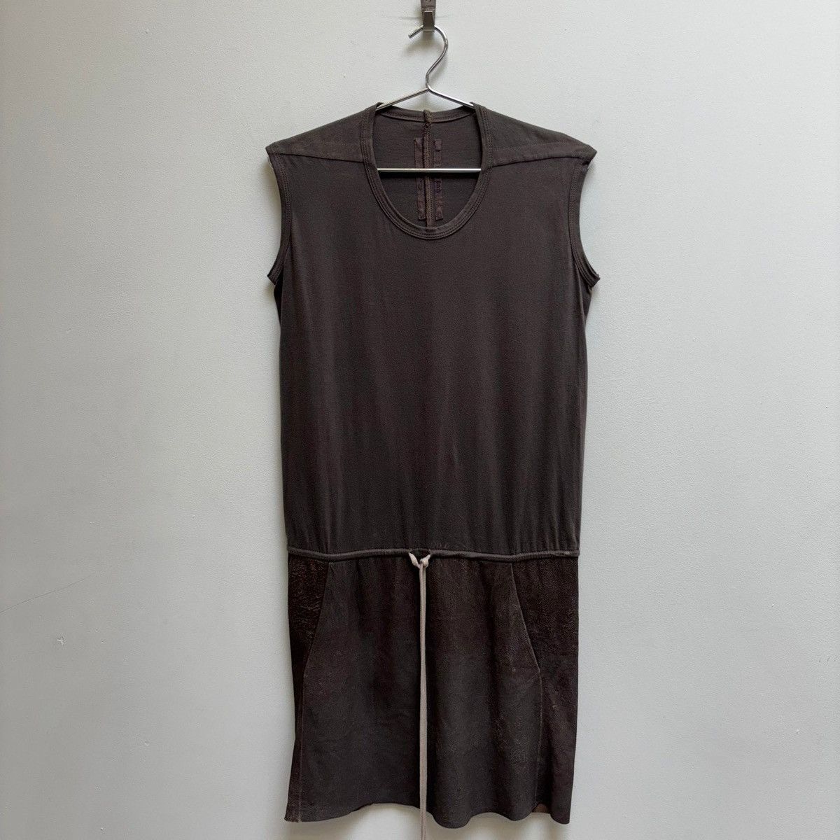 Rick Owens FW10 Rick Owens “LIMO” Leather Patch Dress Size XS / US 0-2 / IT 36-38 - 1 Thumbnail