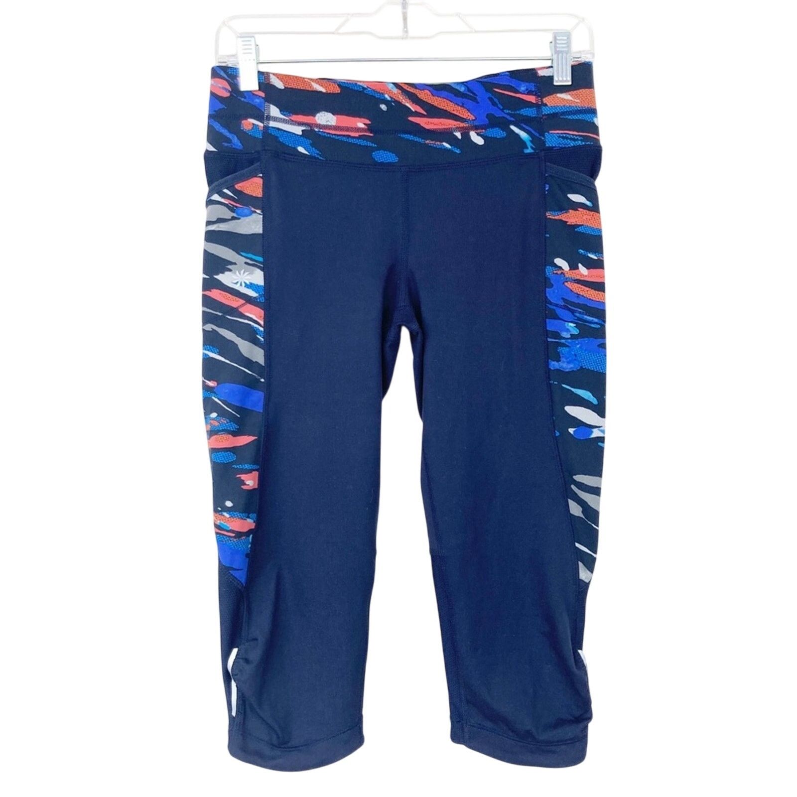 Athleta Athleta spliced fire be free knicker crop leggings Size 27" / US 4 / IT 40 - 9 Thumbnail