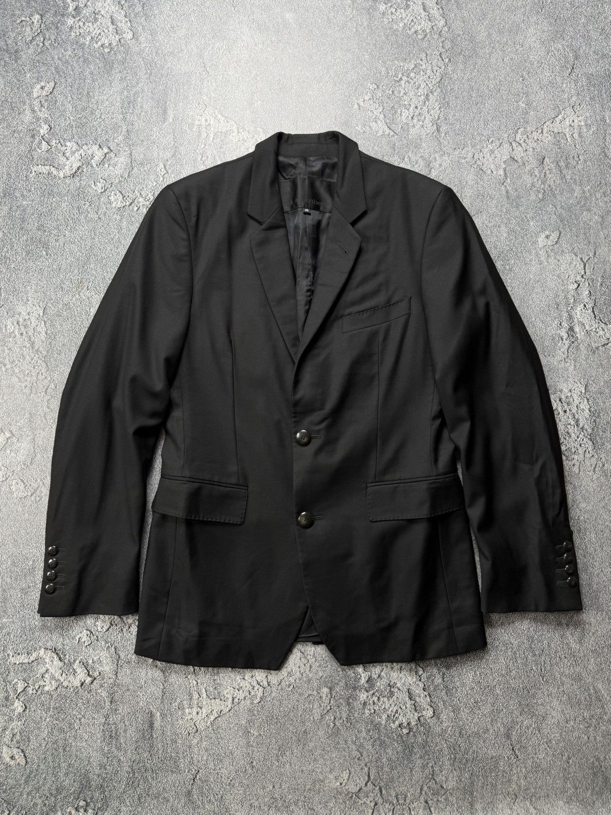 Dirk Schonberger Dirk Schonberger 2 Piece Wool Avant Gard Blazer Jacket Size US S / EU 44-46 / 1 - 1 Thumbnail