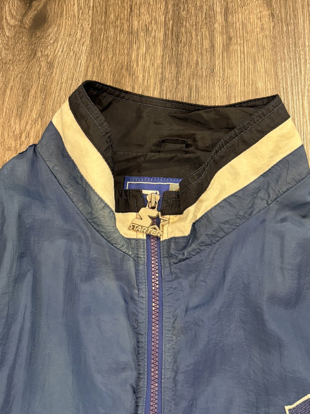Starter NHL Toronto Maple Leafs 90s Starter Zip Up Windbreaker Size US XL / EU 56 / 4 - 4 Thumbnail