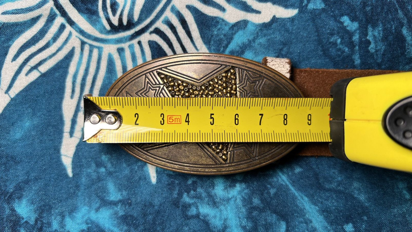 Vintage Vintage Avant Garde Vintage Leather Star belt Y2K Size 30 - 23 Thumbnail