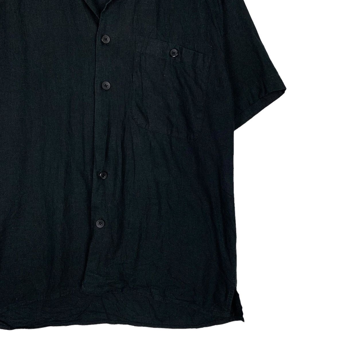 Vintage TRUST Linen Rayon Short Sleeve Button Shirt #0508-C23 Size US S / EU 44-46 / 1 - 4 Thumbnail