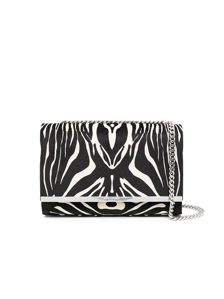 Saint Laurent Paris o1b1hav110924 Size: OS / Kate Small Chain Bag in Black Beige Size ONE SIZE - 1 Thumbnail