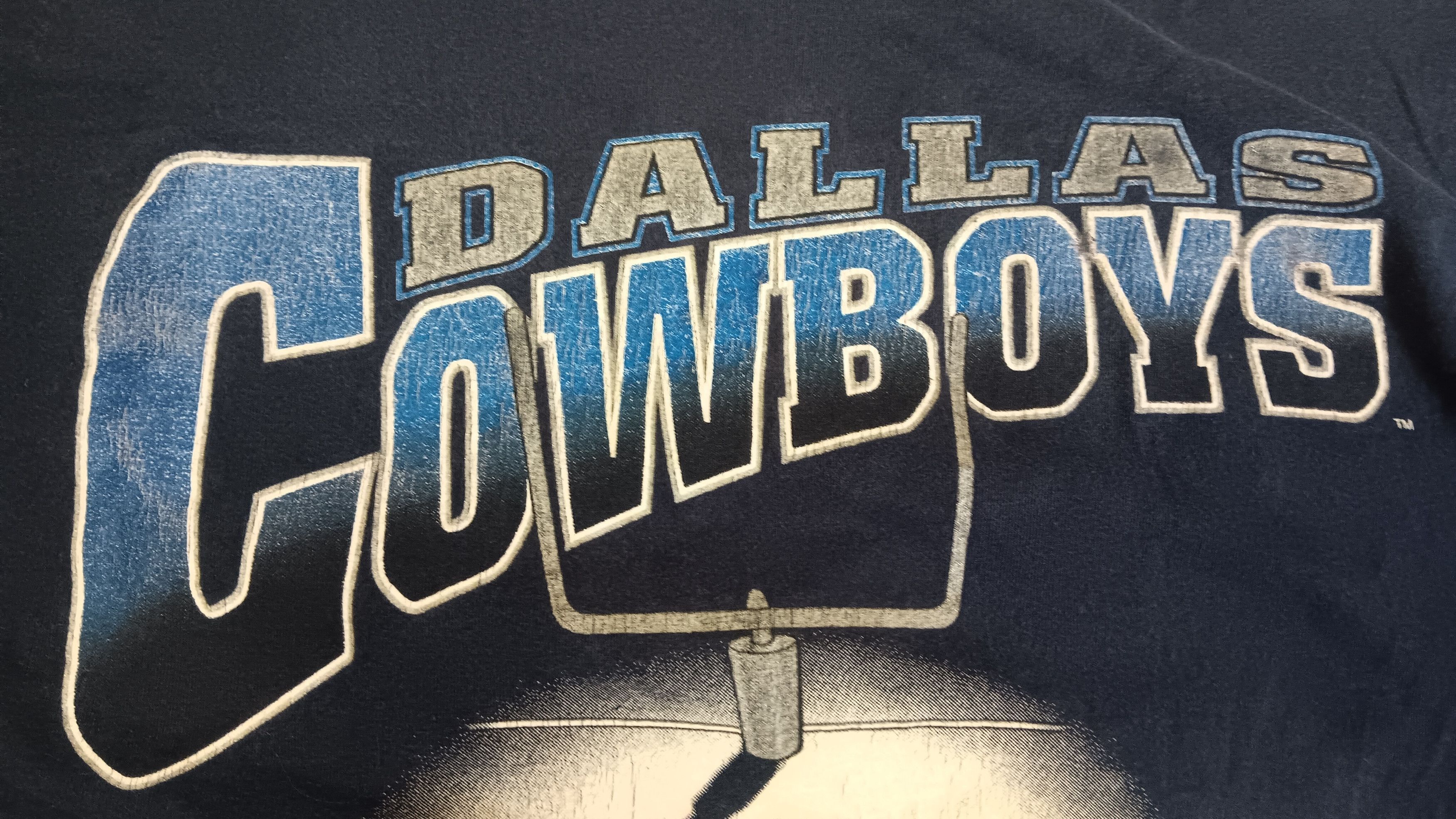 Riddell Vintage 90s | Dallas Cowboys Shirt Size US L / EU 52-54 / 3 - 8 Thumbnail