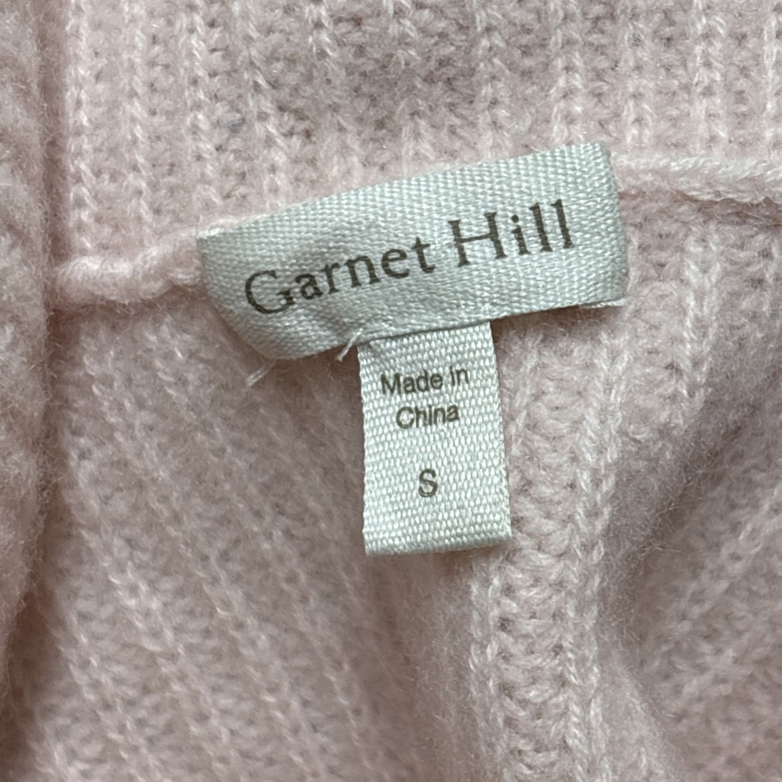 Other Garnet Hill Sweater Womens Small Pink Cashmere Button Should Size S / US 4 / IT 40 - 7 Thumbnail