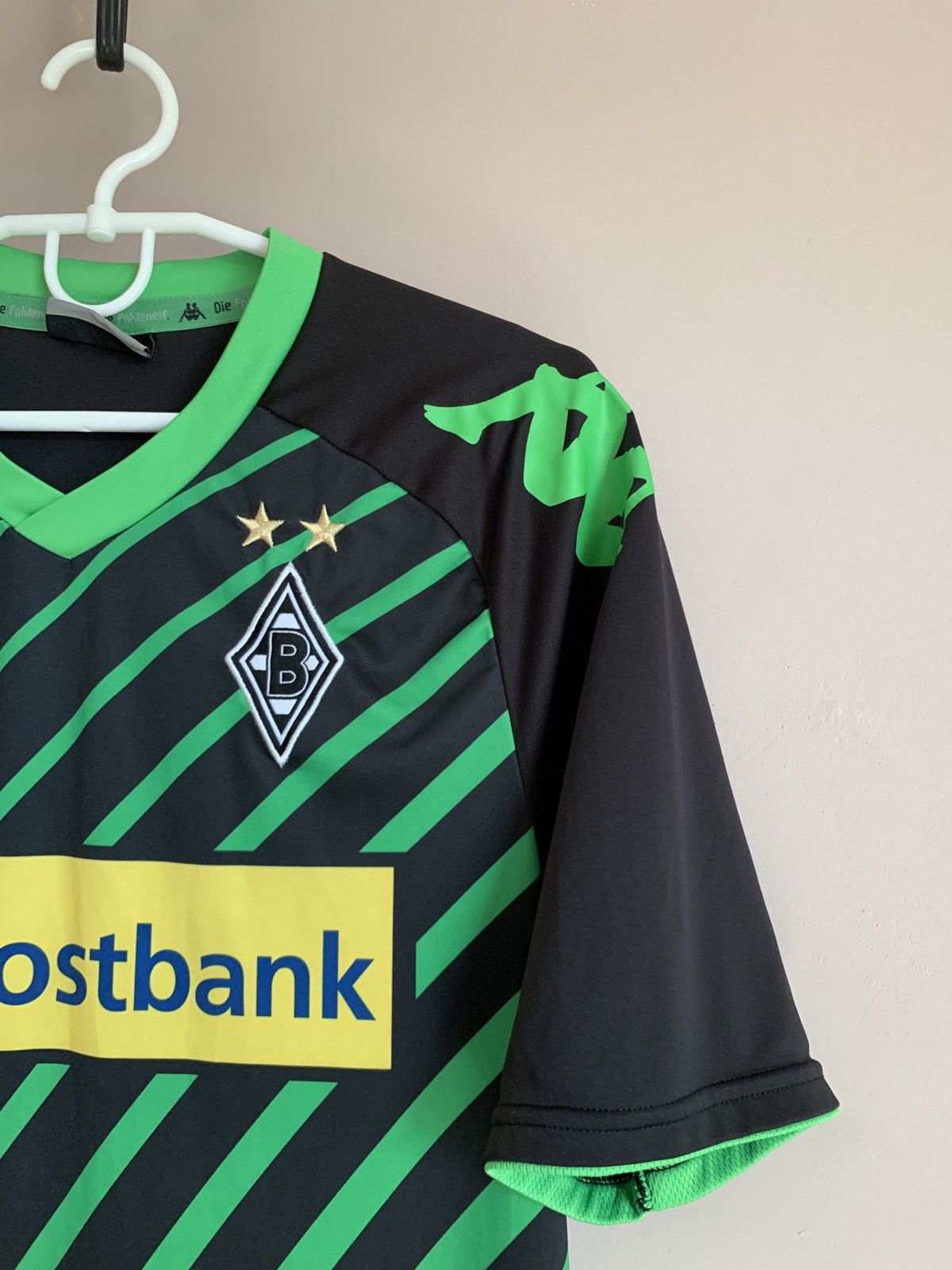 Kappa Borussia Monchengladbach Third Football Shirt Kappa Soccer M Size US M / EU 48-50 / 2 - 4 Thumbnail