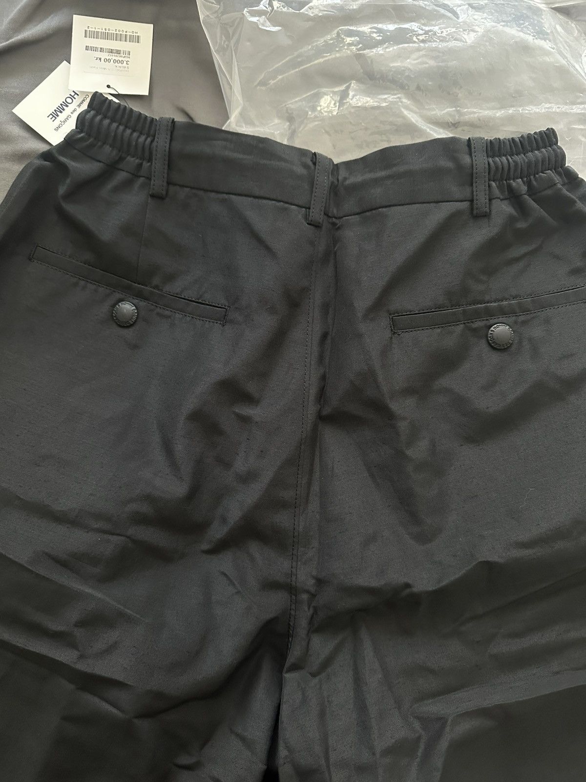Comme des Garcons Homme Comme des Garçons Homme Linen-blend shorts Size US 30 / EU 46 - 10 Thumbnail