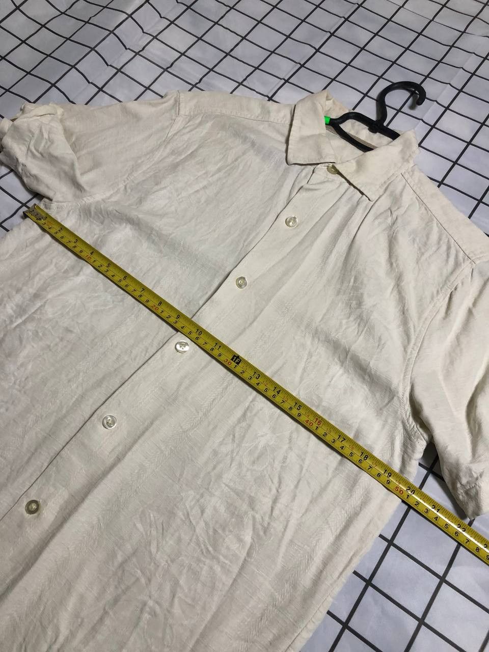 Tommy Bahama Tommy Bahama Tencel Plaid Shirt Button Down Short Sleeve Size US S / EU 44-46 / 1 - 4 Thumbnail