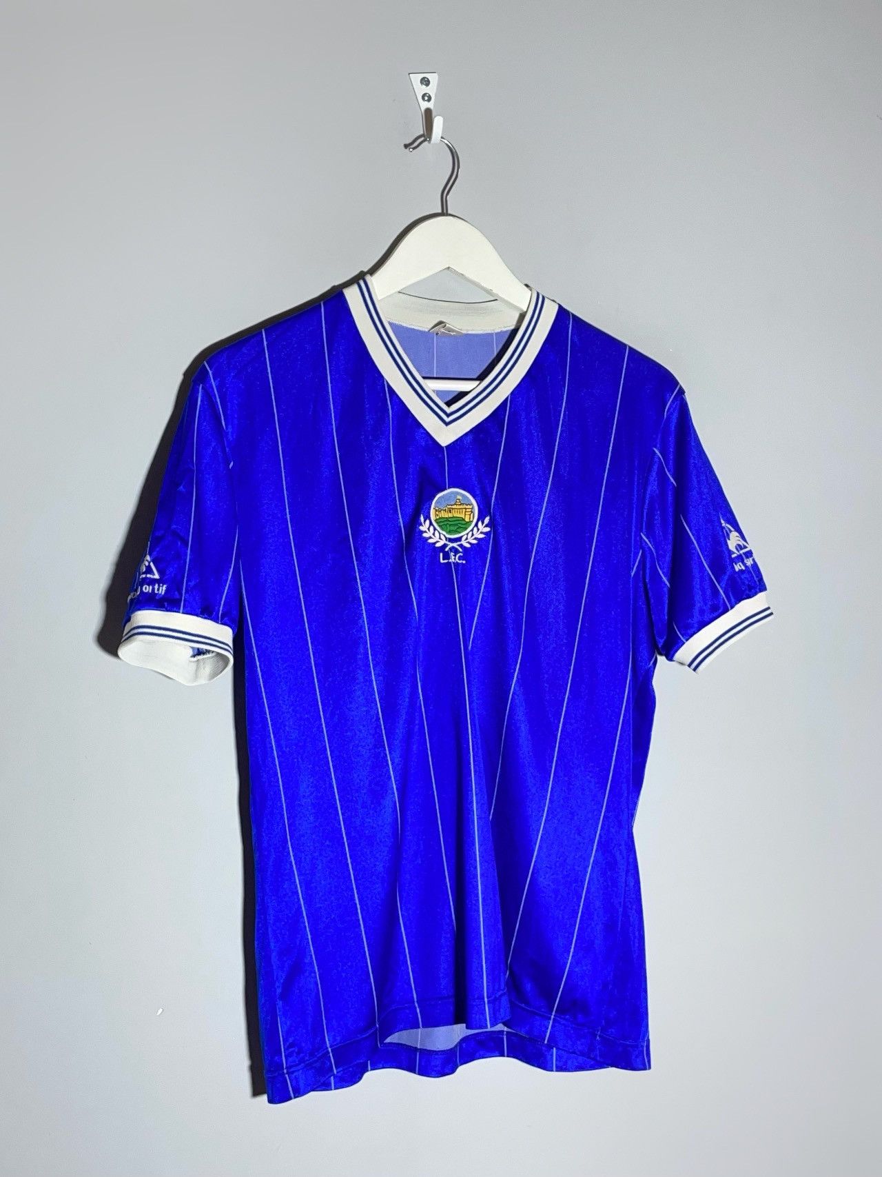 Le Coq Sportif × Vintage Linfield FC Le Coq Sportif 1981/83 Vintage Football Shirt Size US M / EU 48-50 / 2 - 2 Thumbnail